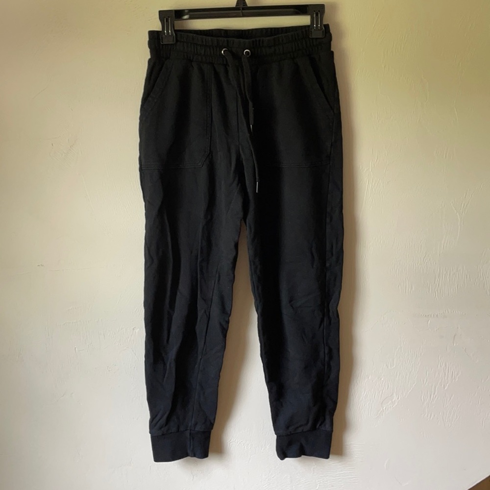 Black Jogger Sweatpants